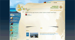 Desktop Screenshot of angelitogalapagos.com